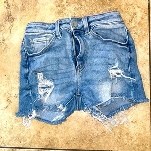Kansan cutoff shorts
